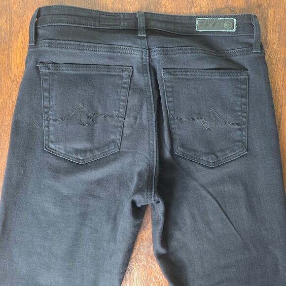 AG Jeans The Angel Bootcut Black Mid-Rise Jeans - 27R - Picture 9 of 11